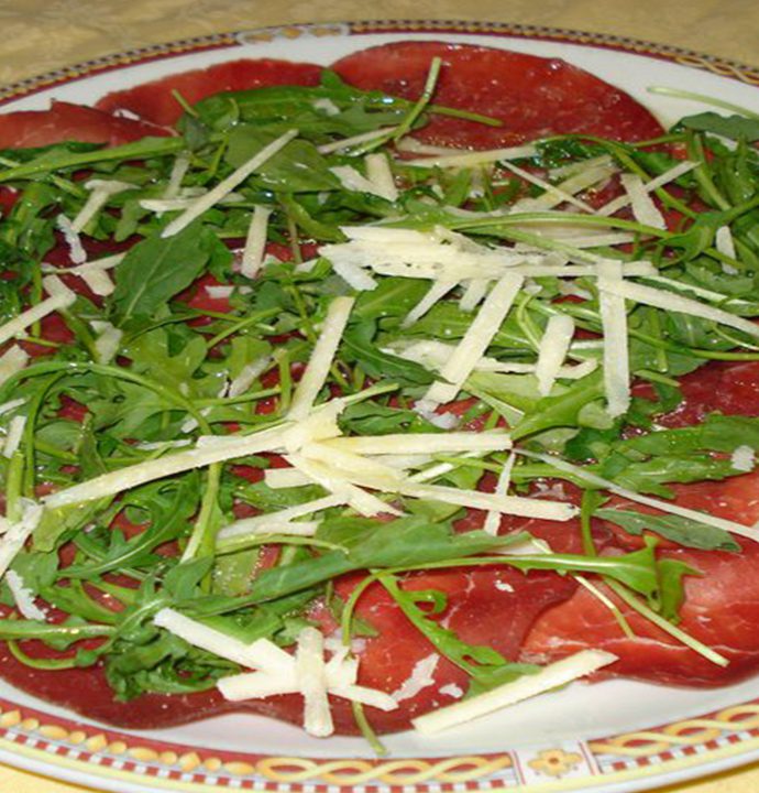 Bresaola, rughetta e parmigiano